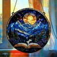 thumbnail image 1 of GLASS SUNCATCHER Fantasy Book Acrylic Window Hanging Reader Gift Librian Gift Book Lover Gift Bookish Home Decor For Teacher 1845191397, 1 of 4