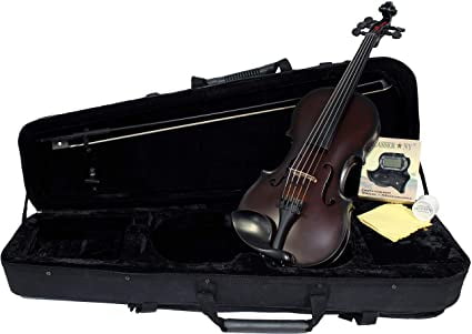 GLASSER CARBON COMPOSITE ACOUSTIC 5 STRING VIOLIN 4/4 OUTFIT