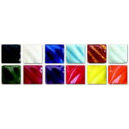 AMACO Low Fire Gloss K to 6 Glazes Class Pack 2, Assorted Colors, Set of 12 Pints