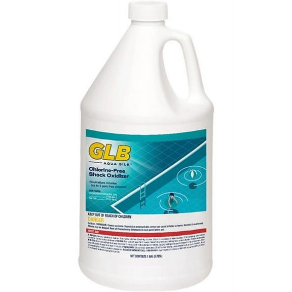 GLB Aqua Silk Chlorine Free Shock Oxidizer, 1 Gallon 71266