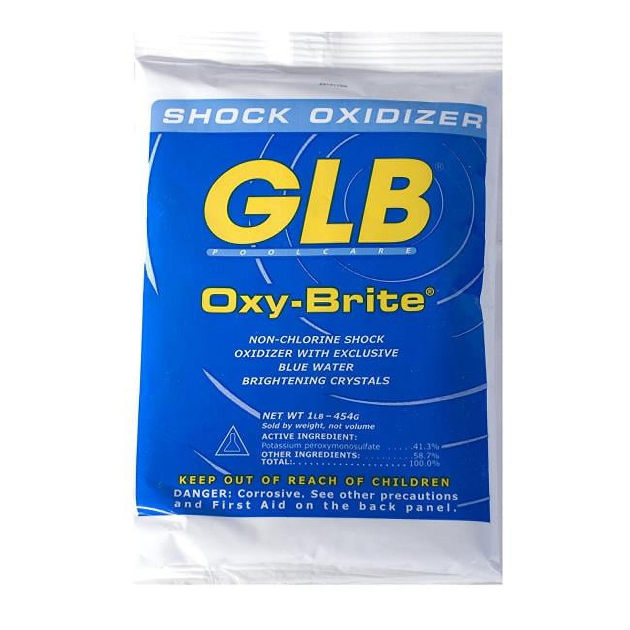 Advantis Technologies 71414 1 lbs GLB Oxy-Brite Pool Water Shock