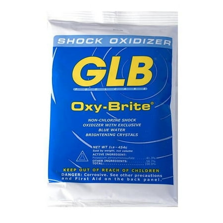Advantis Technologies 71414 1 lbs GLB Oxy-Brite Pool Water Shock