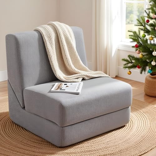 GLCS Folding Sofa Bed,Convertible Sleeper Chair,Modern Floor Futon Sofa Couch for Living Room/Dorm/Guest Use/Home Office/Apartment$$Furniture