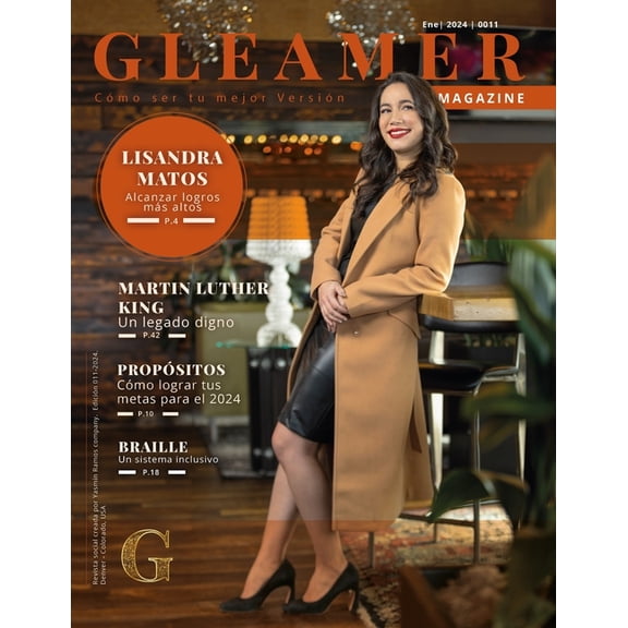 GLEAMER Magazine (Enero 2024): Lisandra Matos (Paperback)