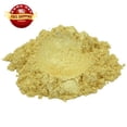thumbnail image 1 of GLEAMING GOLD YELLOW LUXURY MICA COLORANT PIGMENT POWDER COSMETIC GRADE 1 OZ, 1 of 2