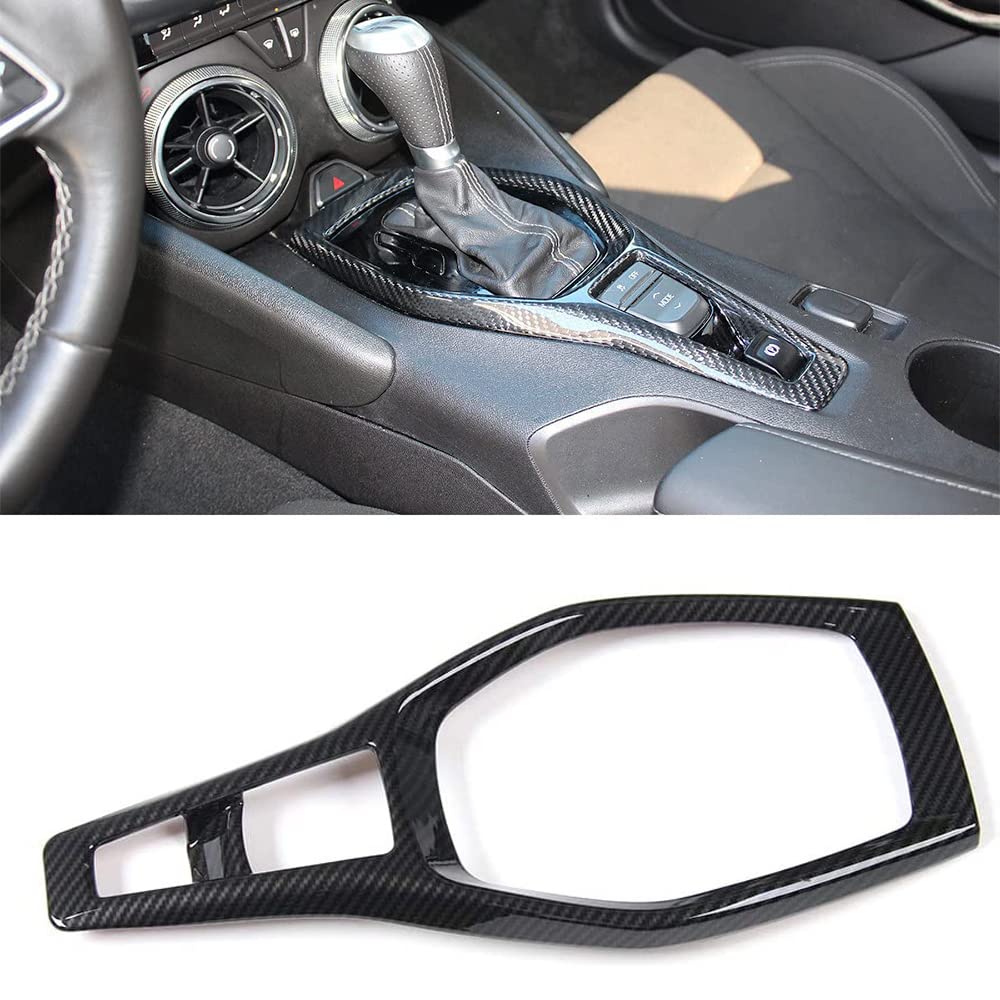 GLEEMAX for Camaro Accessories Gear Shift Panel Trim Cover Compatible