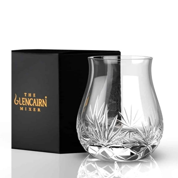 GLENCAIRN Cut Crystal Mixer Whiskey Glass in Gift Carton