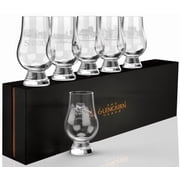 GLENCAIRN GLASS SCOTTISH SET OF SIX CASTLES