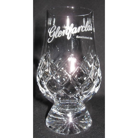 Glencairn Glenfarclas Official Cut Crystal Scotch Malt Whisky Tasting Glass
