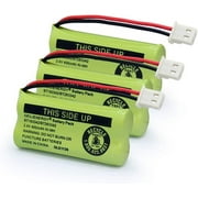 GLESOURCE 400mAh Power Battery for VTech Cordless Phones, BT183342/BT283342, 3 Pack
