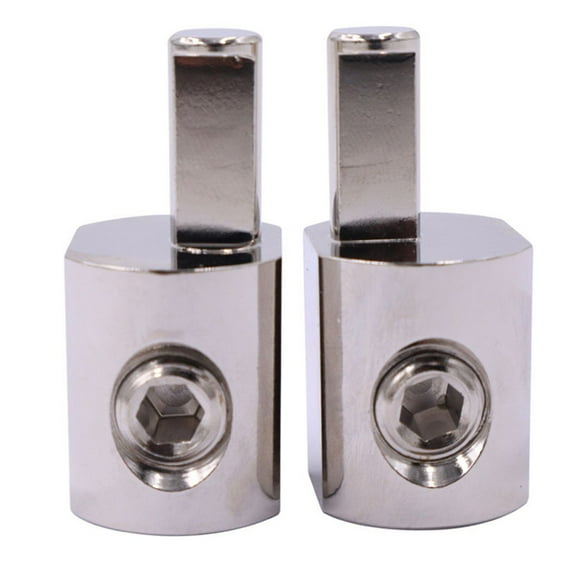 GLFILL 1Pair Car Audio Power/Ground Wire Reducer 1/0 Gauge to 4 Gauge Amp Input Reducer