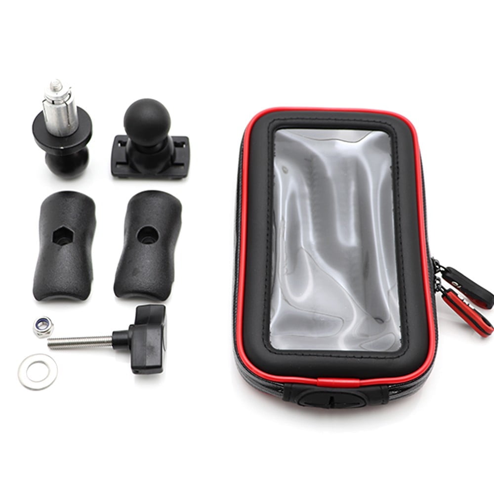 GLFILL 1X Motorcycle Steering Stem Phone Holder Mount Bracket for Bmw Yzf R1 R6