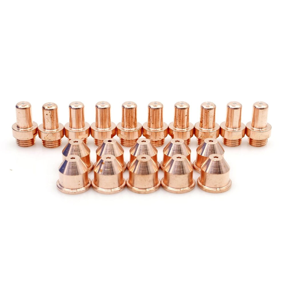GLFILL 20pcs Plasma Cutter Torch Eastwood Versa Cut 60A Pipe Tips 50A