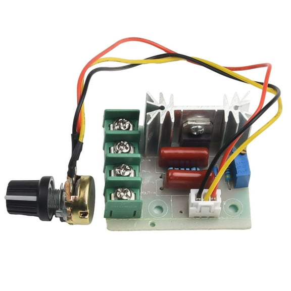 GLFILL 220V 2000W Motor Speed Controller SCR Voltage Regulator Dimmers Thermostat