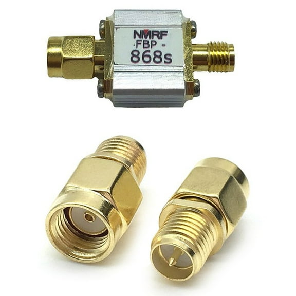 GLFILL 868Mhz 4Mhz Bandwidth Saw Band Pass Filter for Lora Lorawan Helium, 866~870Mhz