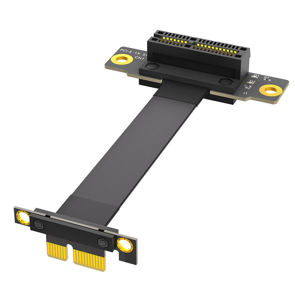 GLFILL 90 Degree For PCIe Riser Cable X1 to X1 51525cm for Enhanced ...