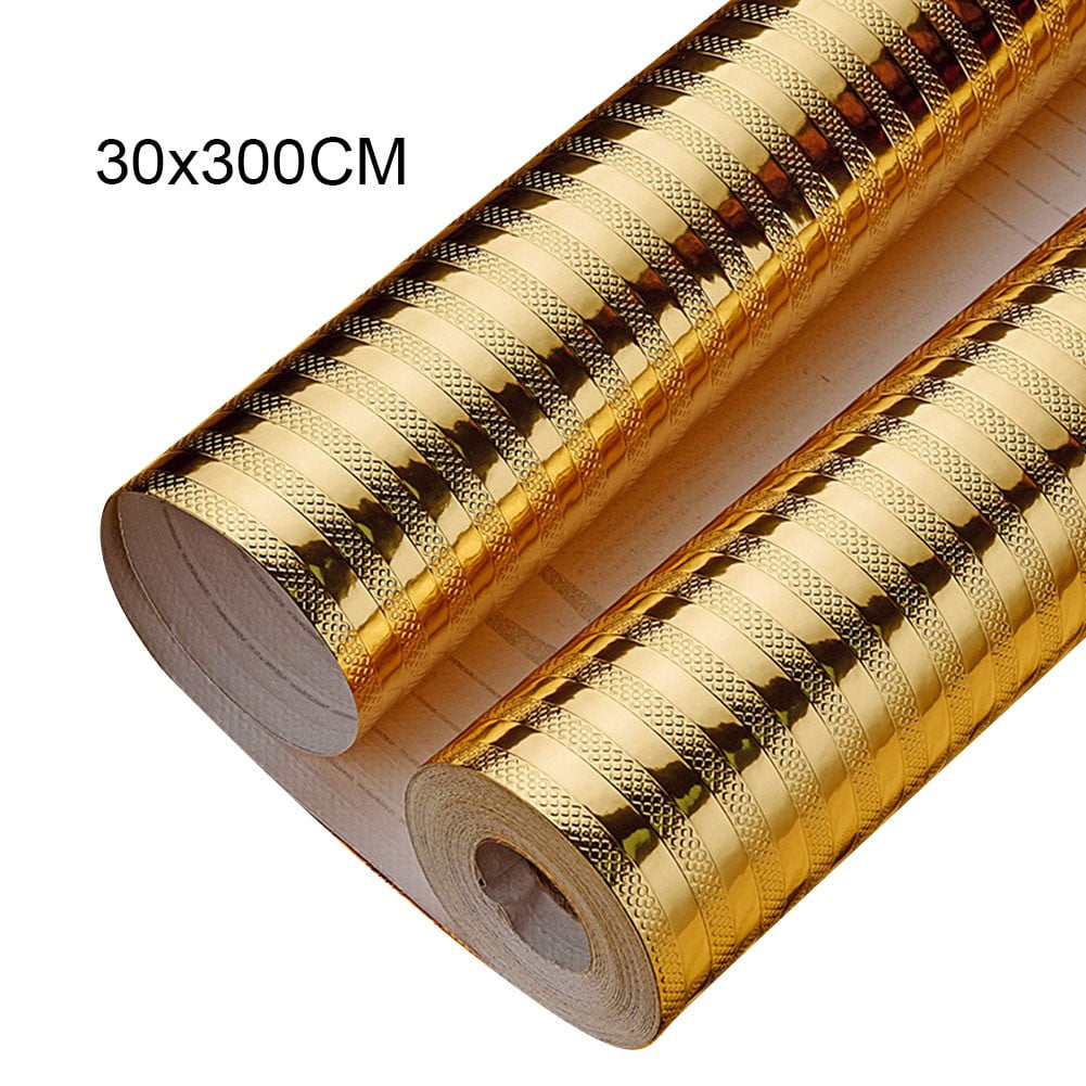 GLFILL Kitchen Wall AntiFouling Stove Aluminum Foil OilProof Wall