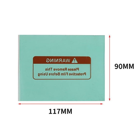 GLFILL Pack of 5 Argon Arc Welding PC Protective Film Welding Helmet Anti-spatter Lens