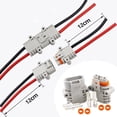 thumbnail image 1 of GLFILL Pair Of for Anderson 50 Amp 600V 6 Awg Grey forklift Cable Power Connectors, 1 of 7