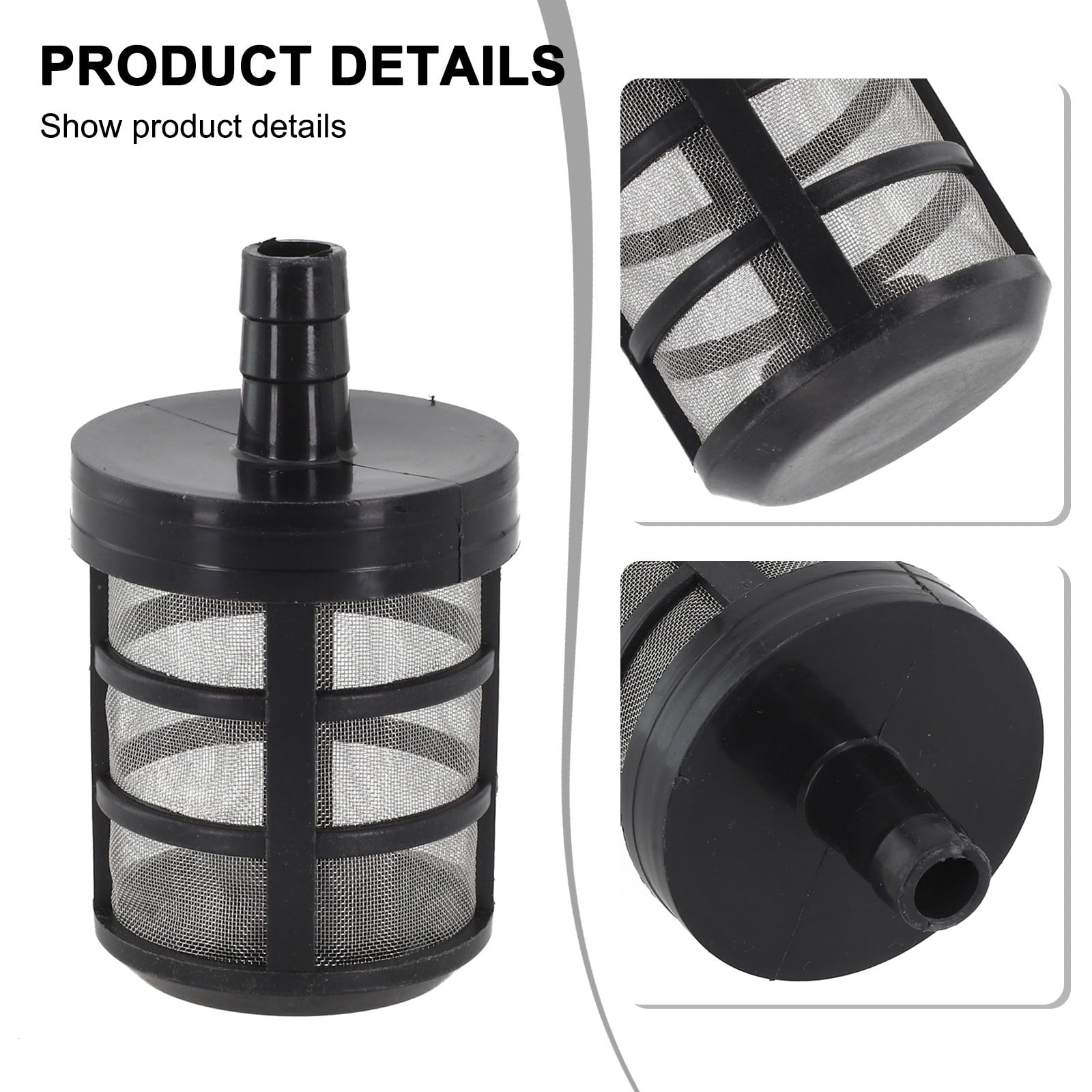 Piston Inlet Screen GLFILL Premium Stainless Steel Inlet Filter Screen with Quick Insertion ...