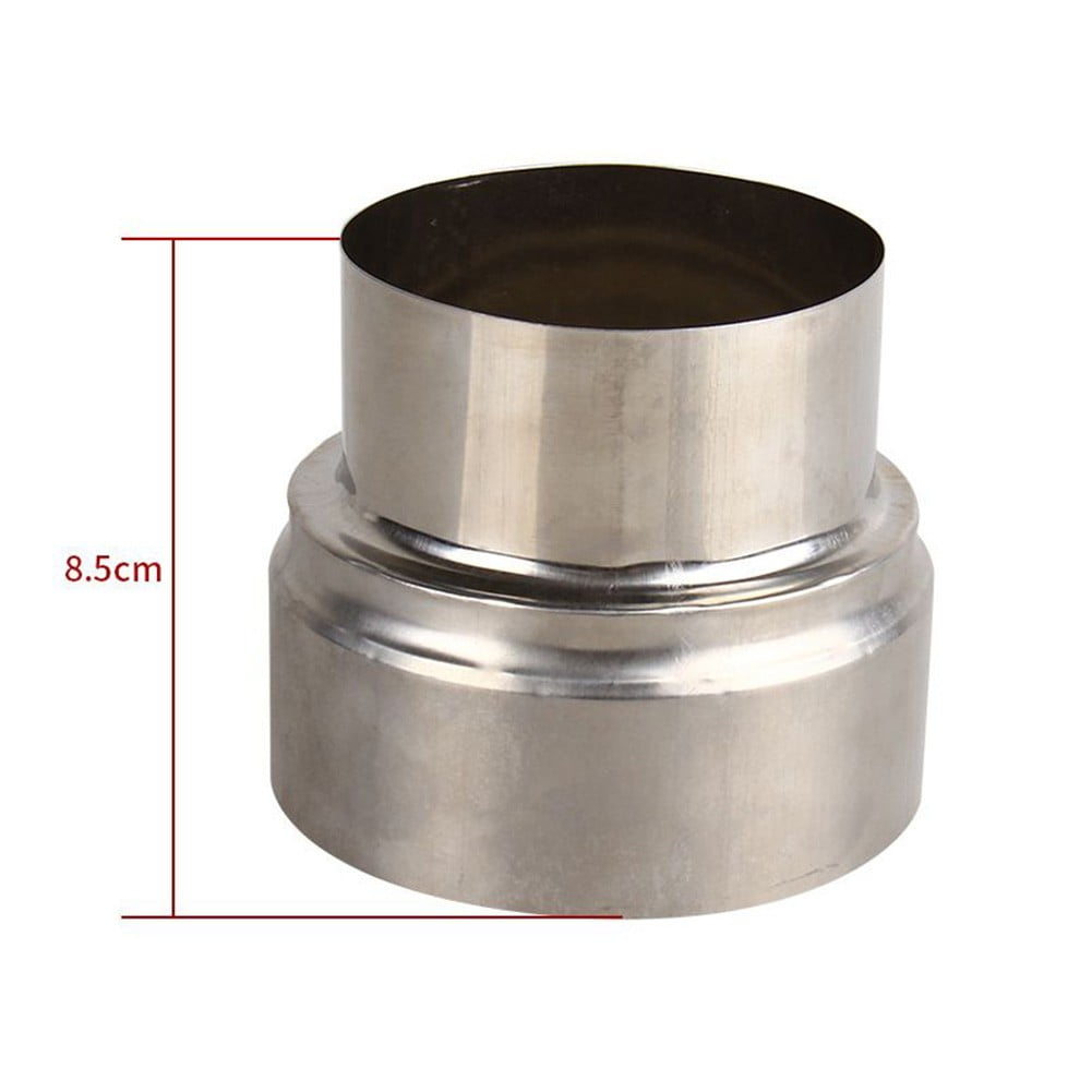 GLFILL Stainless Steel Flue Liner Reducer Tubing Connector Chimney