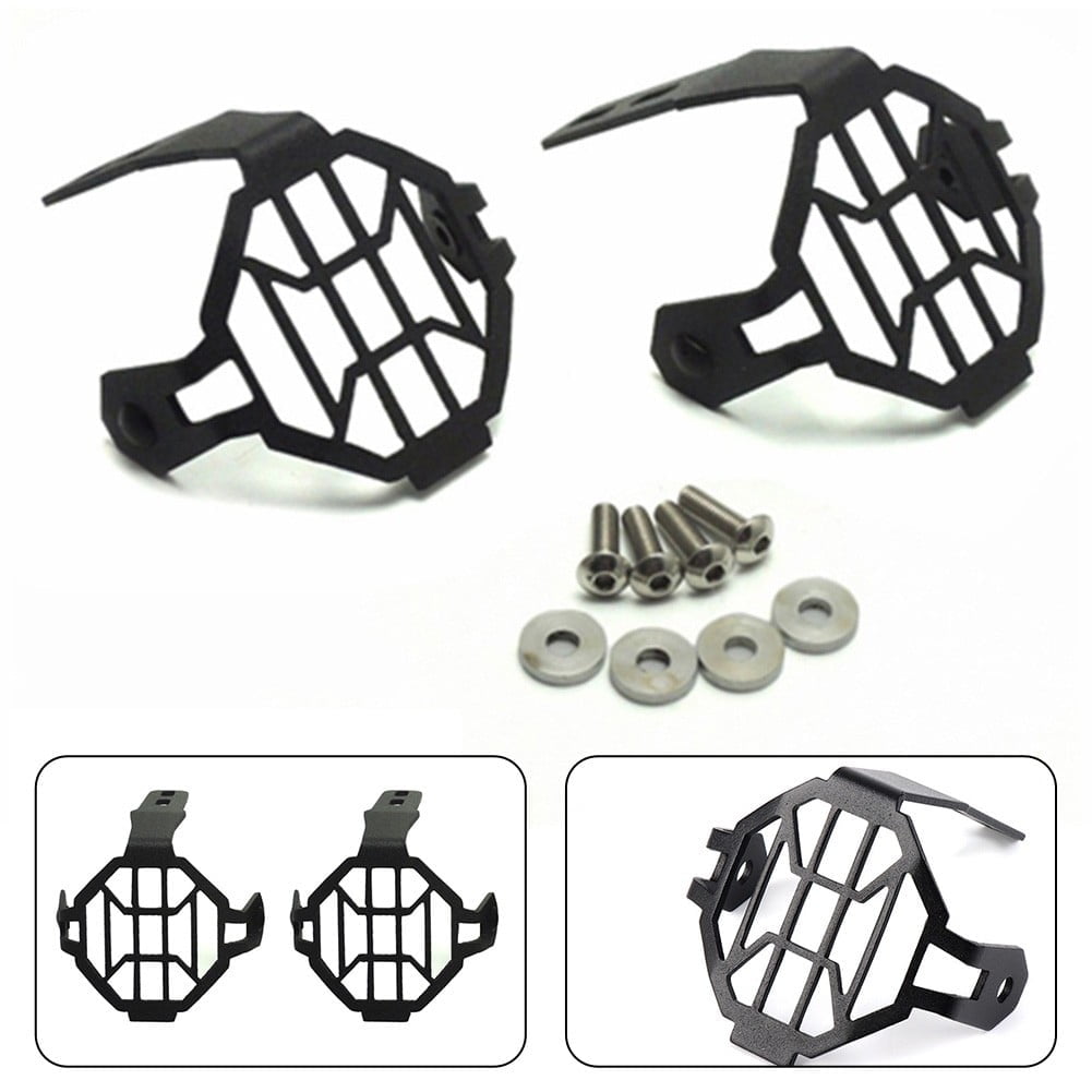 GLFILL Steel Headlight Guard Grill Cover for Bmw R1200Gs R1250Gs F800Gs 750Gs