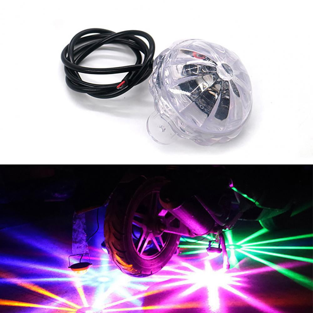 GLFILL Waterproof Motorcycle Led Underglow Light Colorful Lights Rear Tail Lights