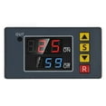thumbnail image 1 of GLFS 10A Timer Switch DC 12V Time Delay Switch Black Color Dual LED Display, 1 of 7
