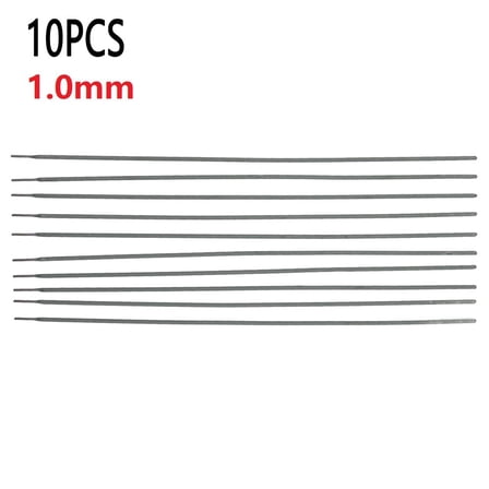 GLFS 10pcs Stainless Steel Electrode Rods 1 0mm 4 0mm Welding Kit for Experts 1.0mm