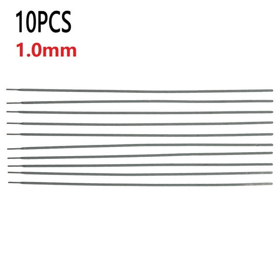 GLFS 10pcs Stainless Steel Electrode Rods 1 0mm 4 0mm Welding Kit for Experts 1.0mm