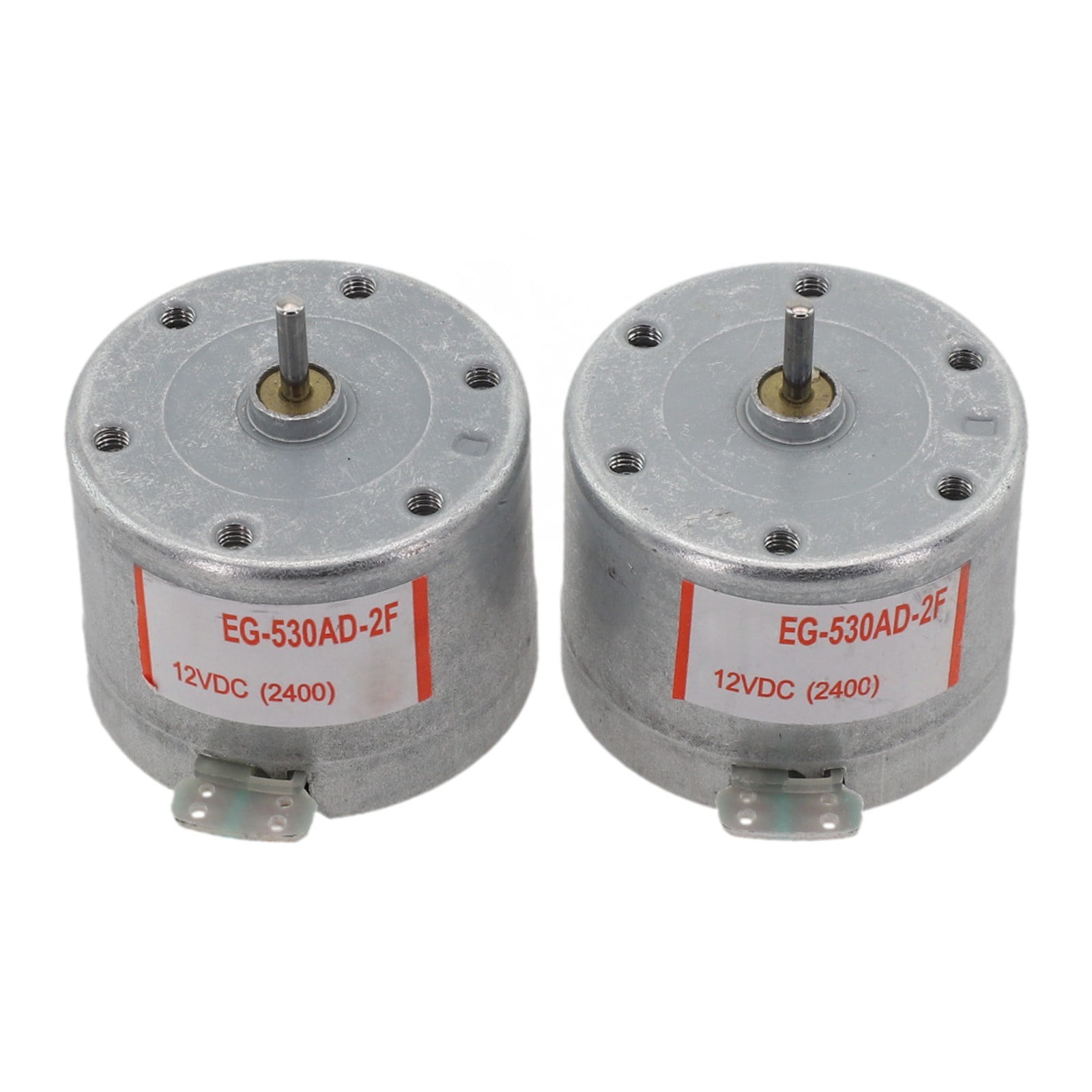 GLFS EG-530AD-2B/2F CCW/CW Motor DC 12V 2400RPM Mini 35mm Round Spindle ...