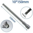 thumbnail image 1 of GLFSIL 150mm Long 6mm-19mm Hexagon Nut Driver Drill Bit Socket Wrench Extension Sleeve, 1 of 7