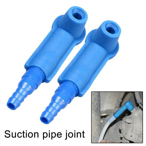 GLFSIL 2Pcs Brake Bleeder Socket Rubber ABS Portable Professional Blue Kit Durable