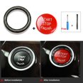 thumbnail image 1 of GLFSIL 2x Car Engine Start Stop Button Ring Cover Trim for BMW E90 E92 E93 2009-2012, 1 of 7