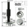 thumbnail image 1 of GLFSIL 3\" Grinding Stone Polishing Wheel 10mm Bore Set For Bench Grinder Metal Working, 1 of 1