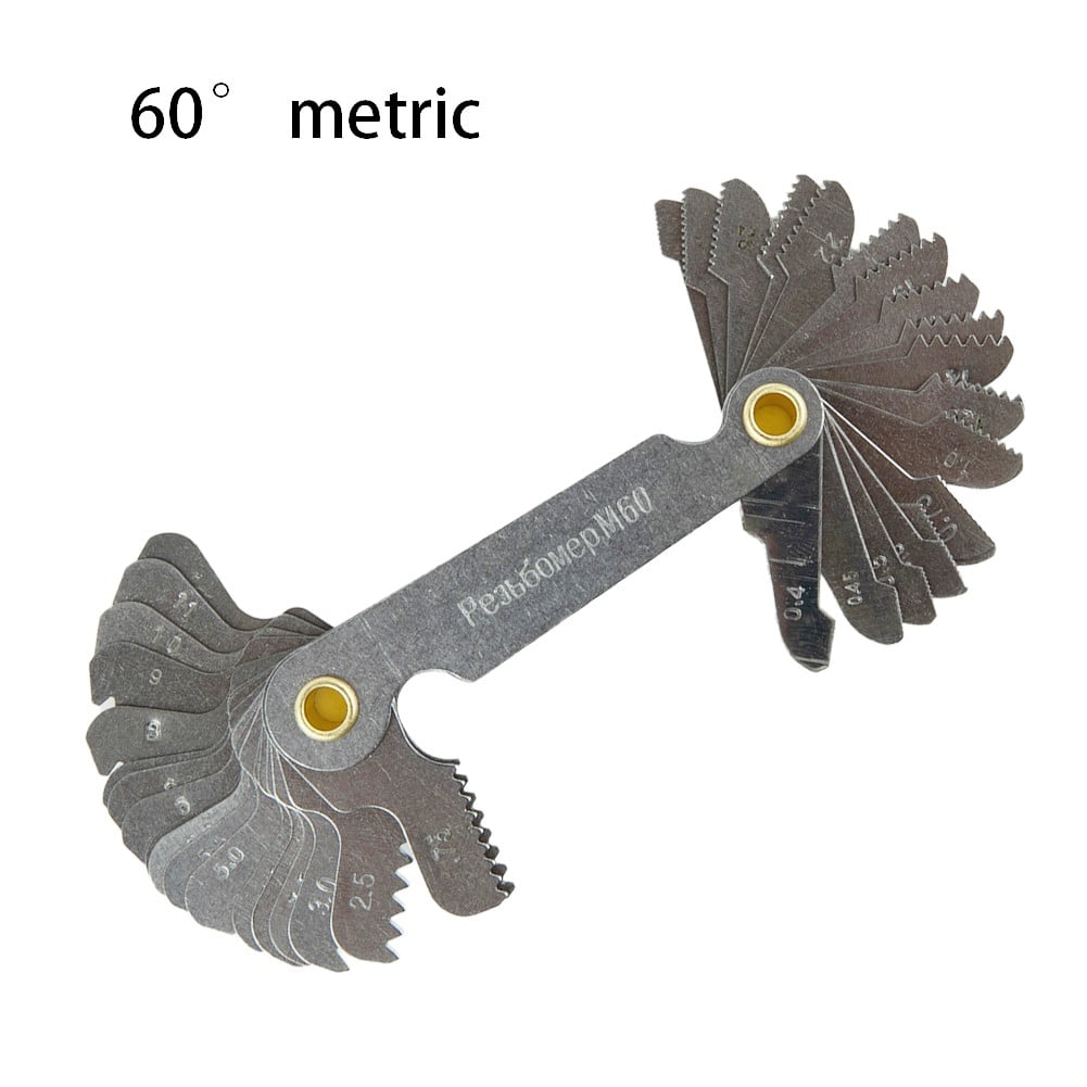 GLFSIL 55/60 degree metric inch thread plug gauge pitch gauge measuring