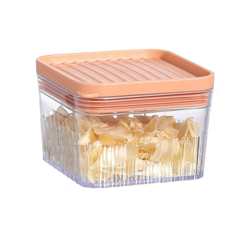 Kitchen Airtight Transparent Food Storage Containers Boxes Plastic