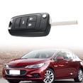 thumbnail image 1 of GLFSIL Remote Key Fob For Chevy Cruze 2010 2011 2012 2013 2014 2015 2016 + Free Cut, 1 of 7