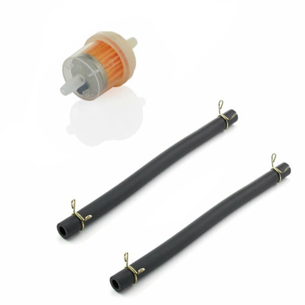 GLFSILL 1 Set Universal Petrol Filter Hose Fuel Filter For Lawn Mower Quad Moper ATV