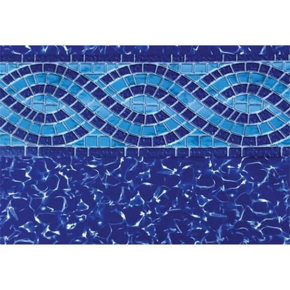 GLI Pool Products 051524OVWILUB52 15 x 24 ft. Oval 52 in. Unibead Willow Creek Doctor Above Ground Pool Liner
