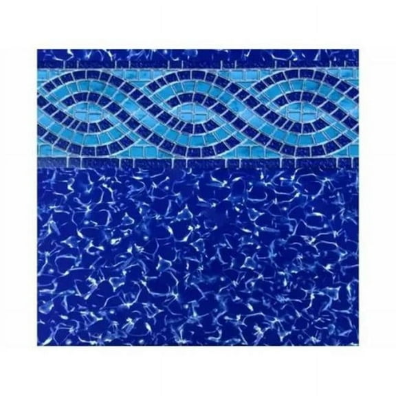GLI Pool Products 050021RDWILUB54 21 ft. 54 in. Round Unibead Willow Creek Doctor Above Ground Pool Liner