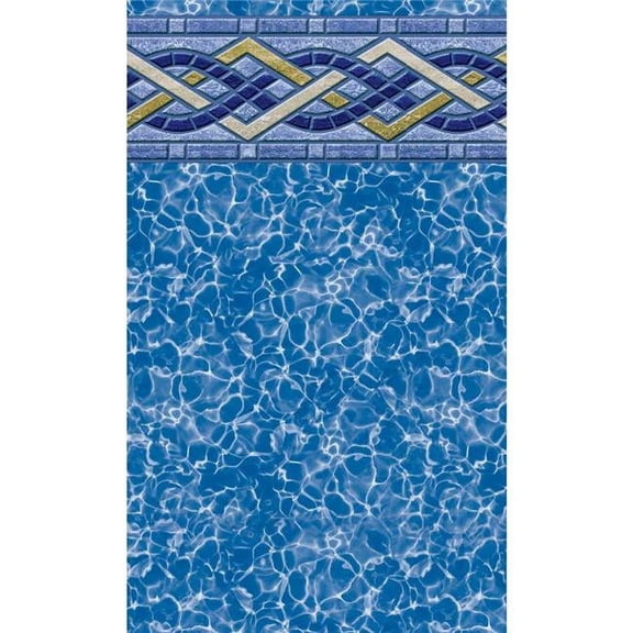 GLI Pool Products UV Resistant Pool Liners, Virgin Vinyl Blue, 15 x 30 ft