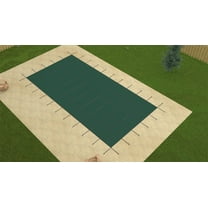 GLI Secur-A-Pool 20' x 42' Rectangular Green Mesh Winter Safety Cover for Pool
