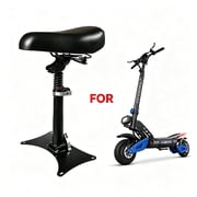 GLIDEZONE RD2 Adult Electric Scooter Seat Portable Black 1-Pack