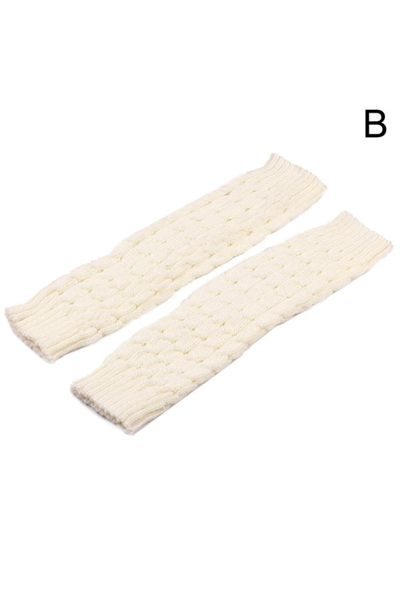 GLIMDA Knitted Crochet Leg Warmers Boot Cuffs Topper Socks Cable Knit Leg Warmers Girls Ladies Ankle Warmers Winter Warm Knit Crochet Yoga Dancing Exercising Gym Socks Leg Accessories J2X3