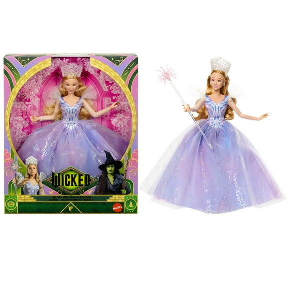 Universal Pictures Wicked: For Good Deluxe Glinda Doll with Movie-Inspired Outfit & 3 Accessories