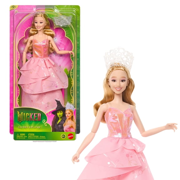 Universal Pictures Wicked Glinda Upland Fashion Doll in Removable Movie-Inspired Outfit