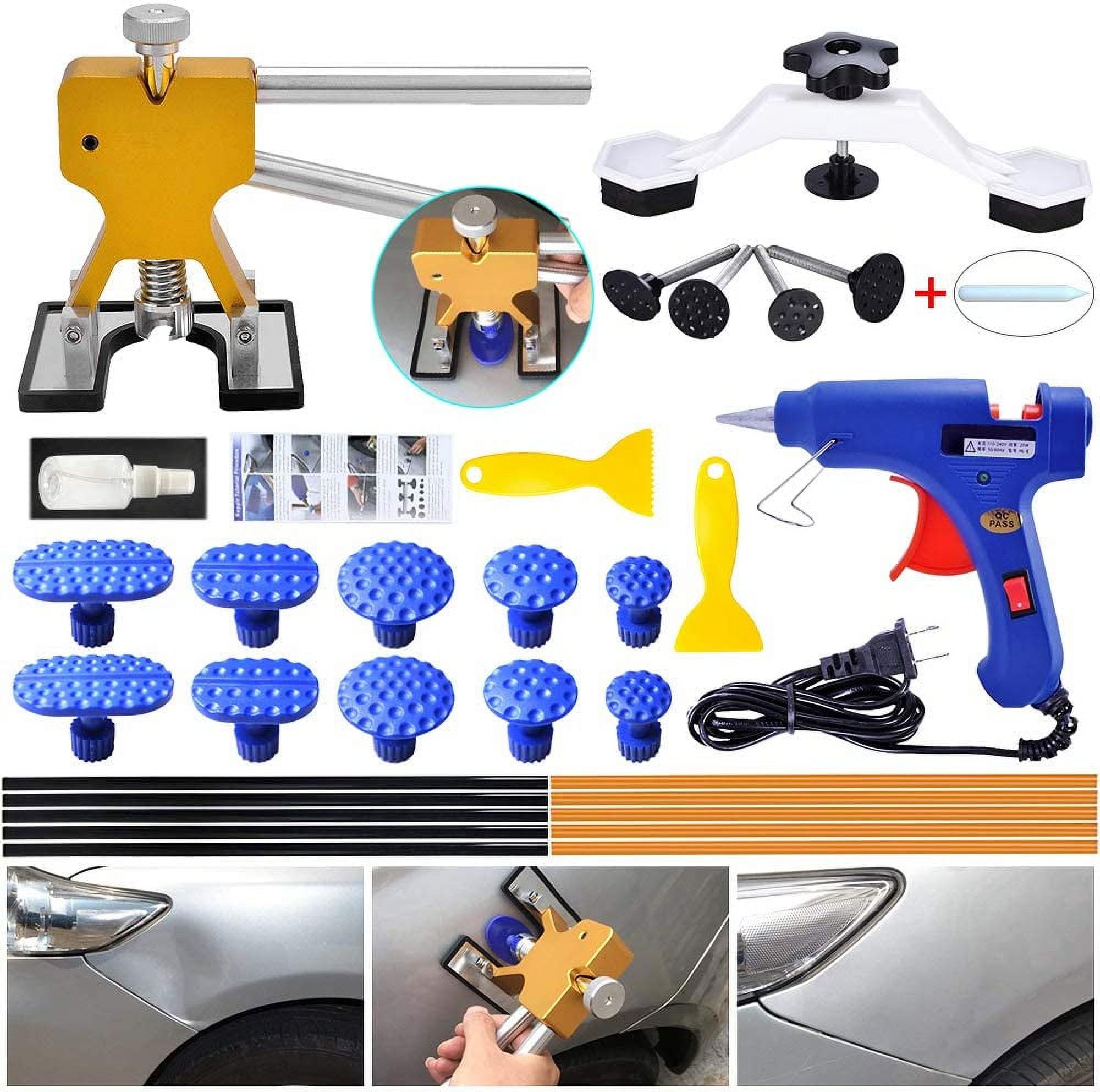 GLISTON DIY PDR DENT Removal kit, Auto Paintless Dent Repair Kits