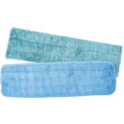 GLITSA CLEAN MOP PAD REFILL, WET & DRY CLEANING PADS FOR HARDWOOD FLOORS, 2 PADS 1 WET, 1 DRY