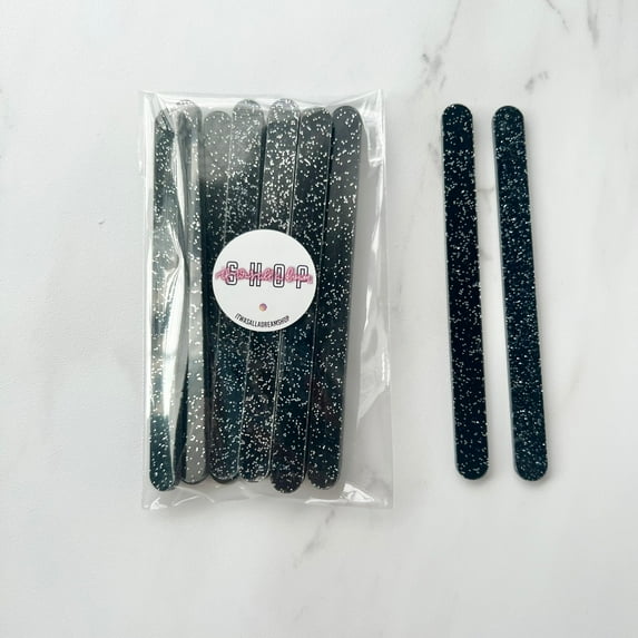GLITTER ACRYLIC STICKS